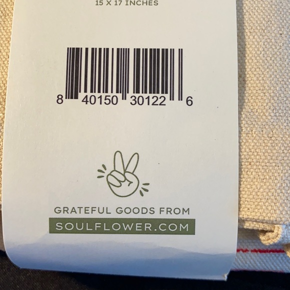 Organic “Choose Kindness” Eco Friendly Reusable Free Trade Tote - Picture 4 of 5